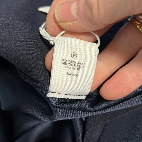 Derek Lam 10 Crosby NWT size 8 Navy Sailor Pant With Silver Detail - Picture 11 of 11